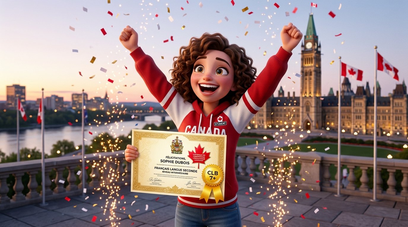 Canadian French Scholar 3D Owl Mascot